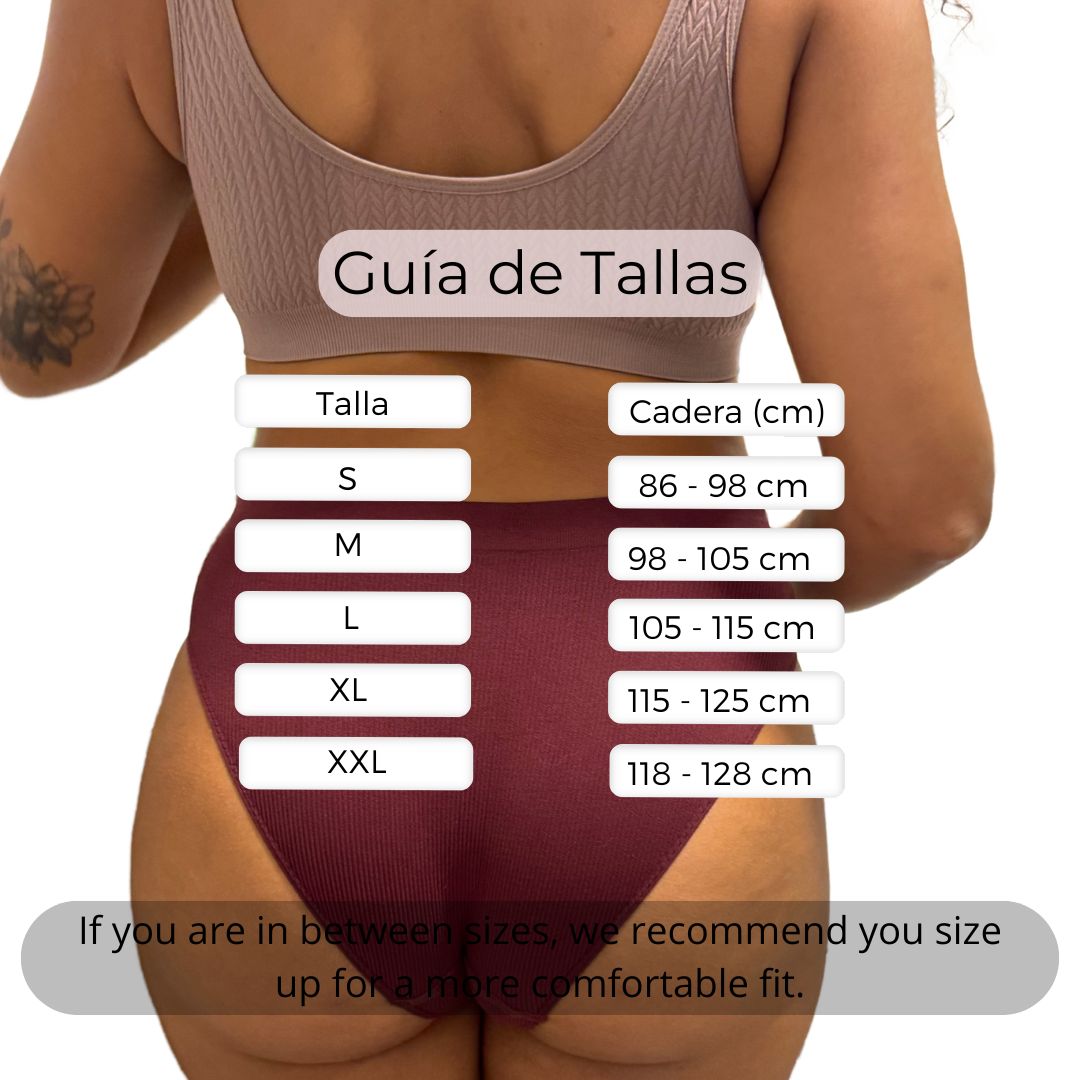 Cheeki FlexiFit de Cintura Alta – Compra 3 y llévate 6