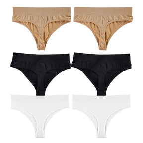 High-Waist FlexiFit Thong - Buy 3, Get 6