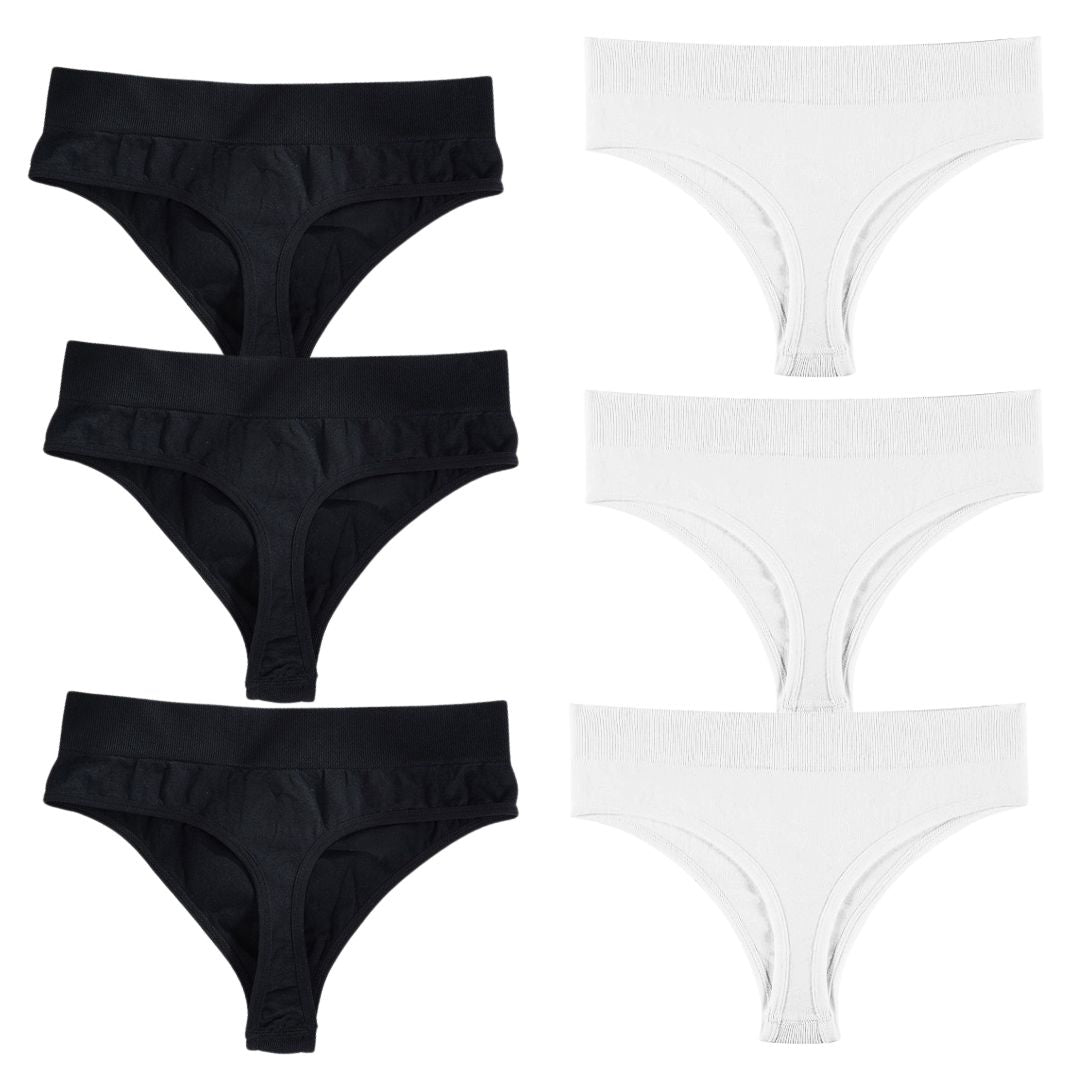 Tanga FlexiFit de Cintura Alta – Compra 3 y llévate 6
