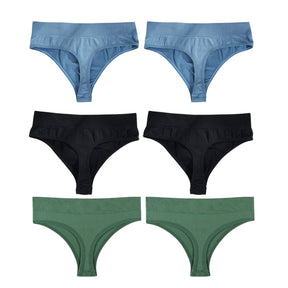 High-Waist FlexiFit Thong - Buy 3, Get 6