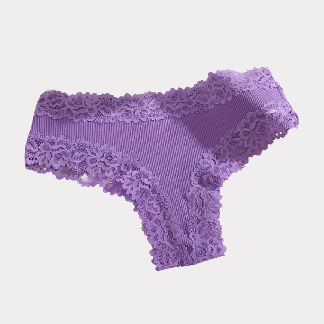 Tanga CottonLace [Antibacteriana] – Compra 4 y llévate 8