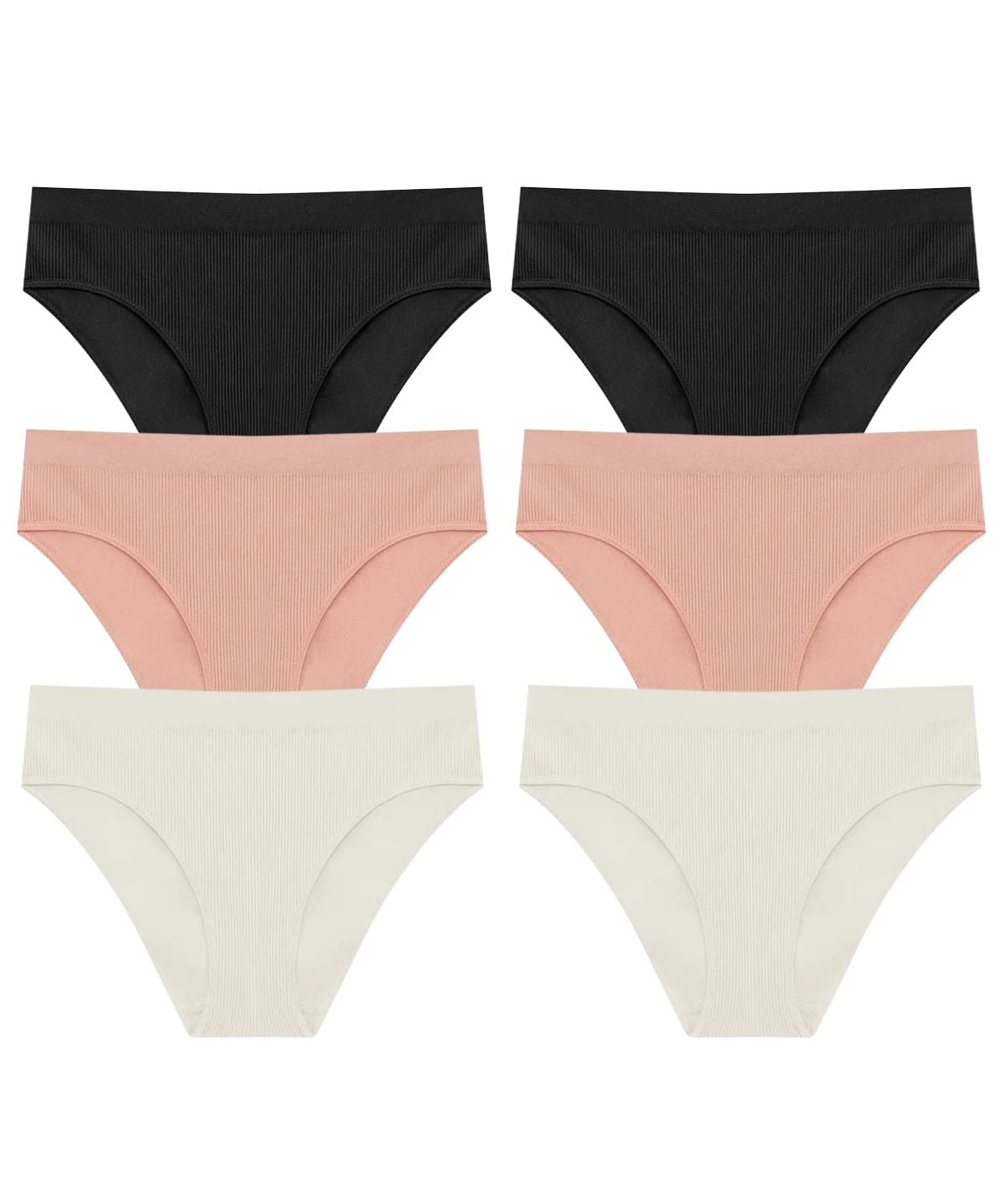 Tangas Haute FlexiFit - Achetez-en 3, recevez-en 6