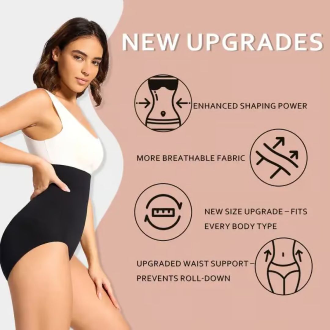 High Waist Tummy Control Shapewear Panties -  Buy 1, Get 2