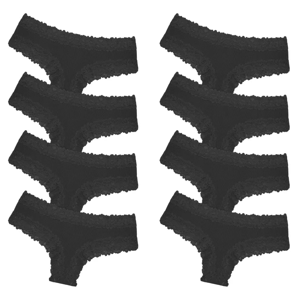 Tanga CottonLace [Antibacteriana] – Compra 4 y llévate 8